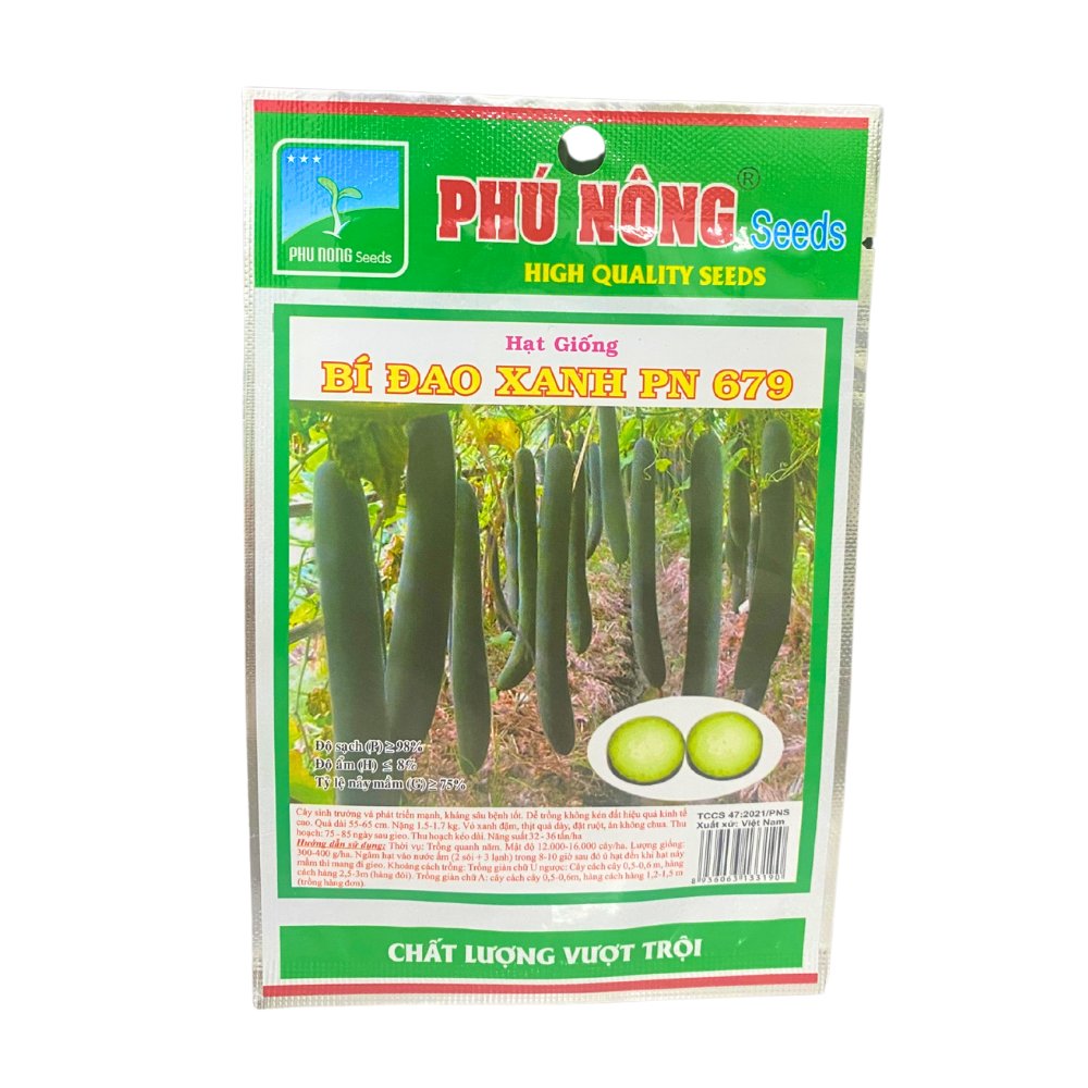 Hạt giống Bí đao xanh (Bí sặt) PN 679 – Gói 0.5 gram 2