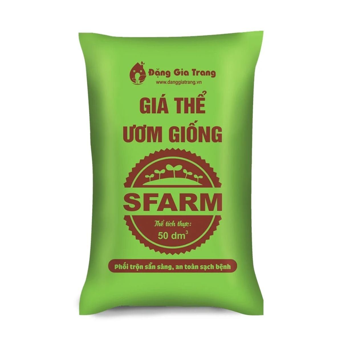Giá thể ươm hạt giống SFARM (Bao 50dm³) – Cung cấp dinh dưỡng, dùng ươm cây giống & rau mầm 2