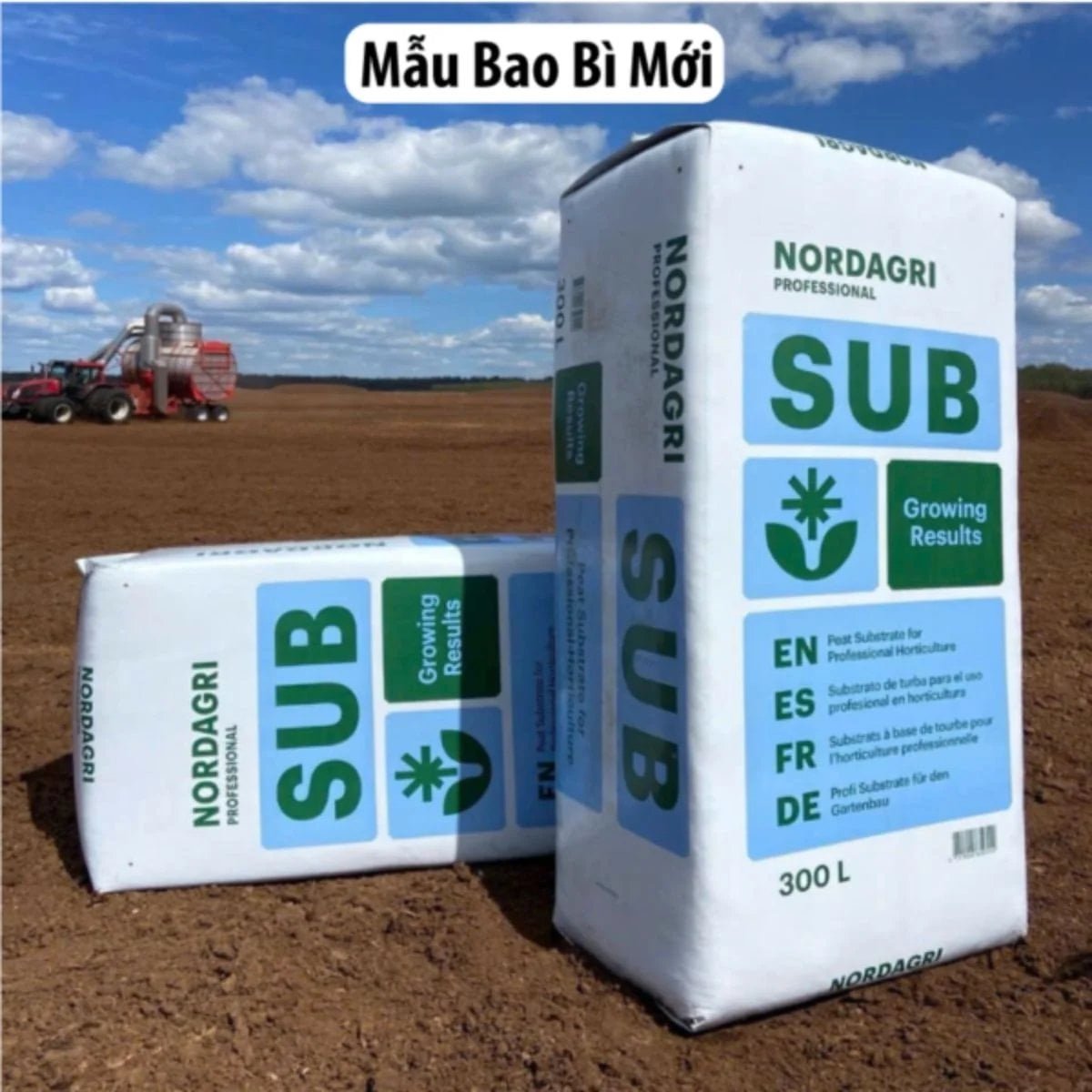 Giá thể Peatmoss Nord Agri – Cải thiện đất, cung cấp dinh dưỡng, trồng rau sạch, hoa kiểng 2