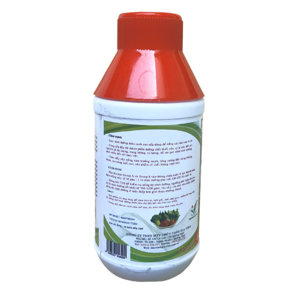Dung dịch dinh dưỡng thủy canh Hydro Umat V cho rau ăn lá 3