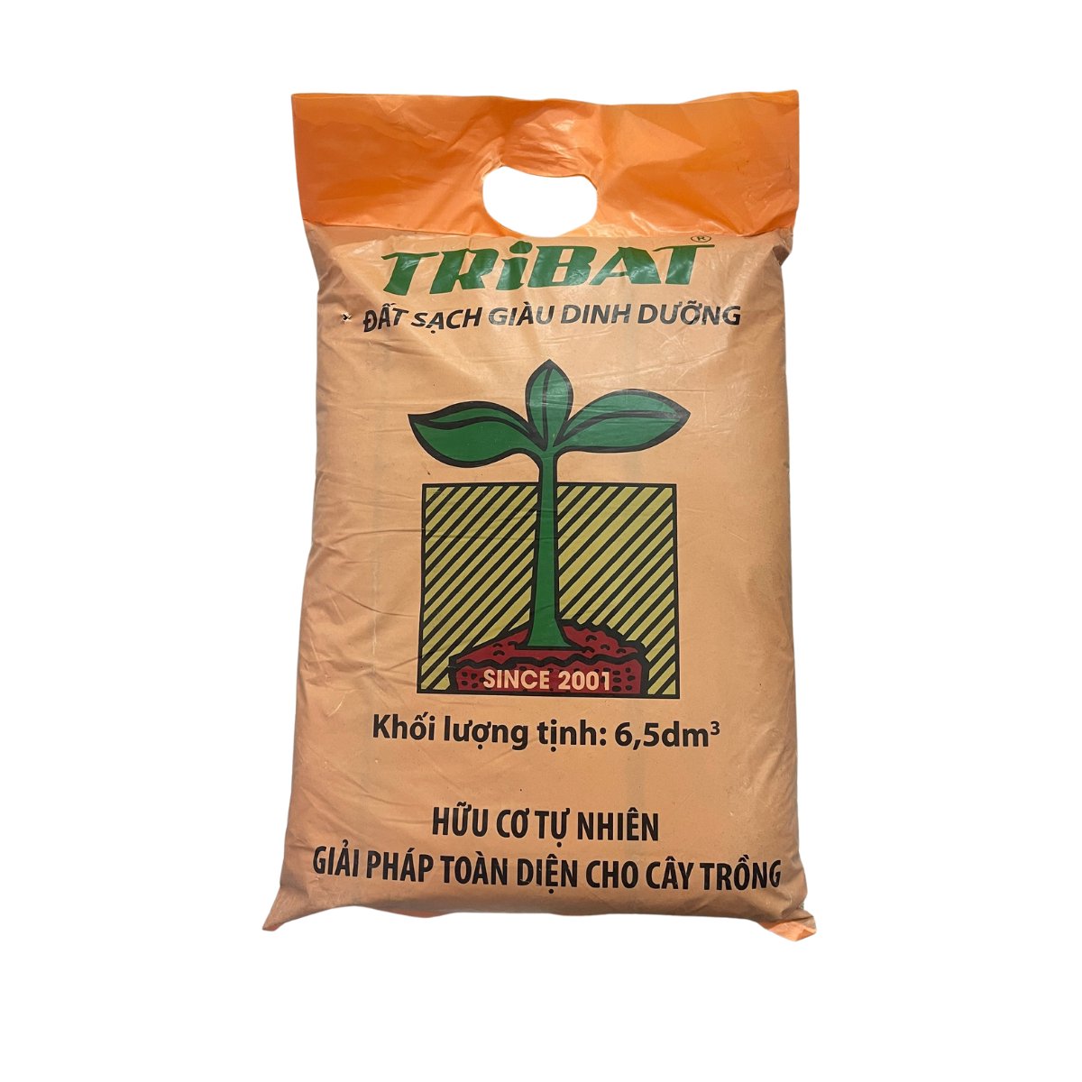 Đất sạch Tribat trồng cây giàu dinh dưỡng – Túi 6.5dm3 2