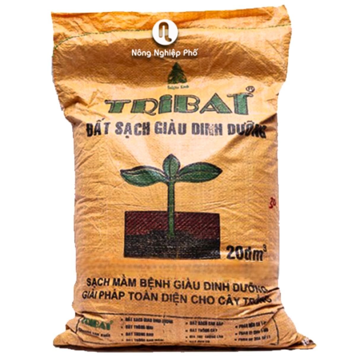 Đất trồng cây Tribat giàu dinh dưỡng (Bao 20dm³) – Đất sạch, trồng rau, hoa, cây kiểng hiệu quả 3