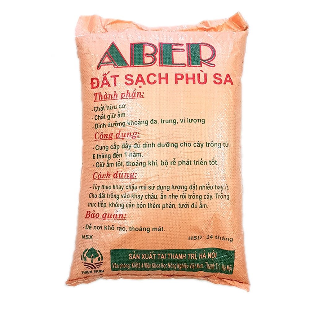 Đất sạch phù sa Aber (HN) 2
