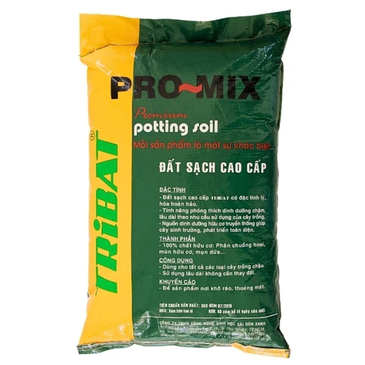 Đất sạch cao cấp TRIBAT PROMIX Premium Potting Soil – Bao 20dm3 2