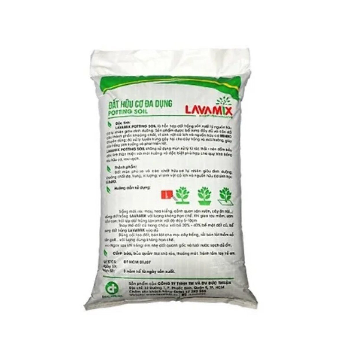 Đất hữu cơ đa dụng POTTING SOIL LAVAMIX – Bao 20dm3 3