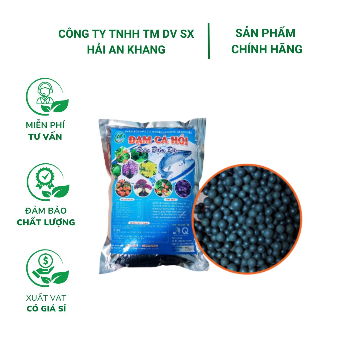 Đạm Cá Hồi – Gói 1kg