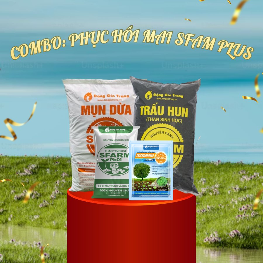 Combo Bộ sản phẩm phục hồi mai SFARM Plus – TẠI CH HCM