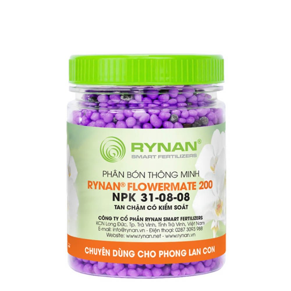 Combo Bộ 3 Phân Tan Chậm Có Kiểm Soát Rynan Chuyên Dùng Cho Lan 2