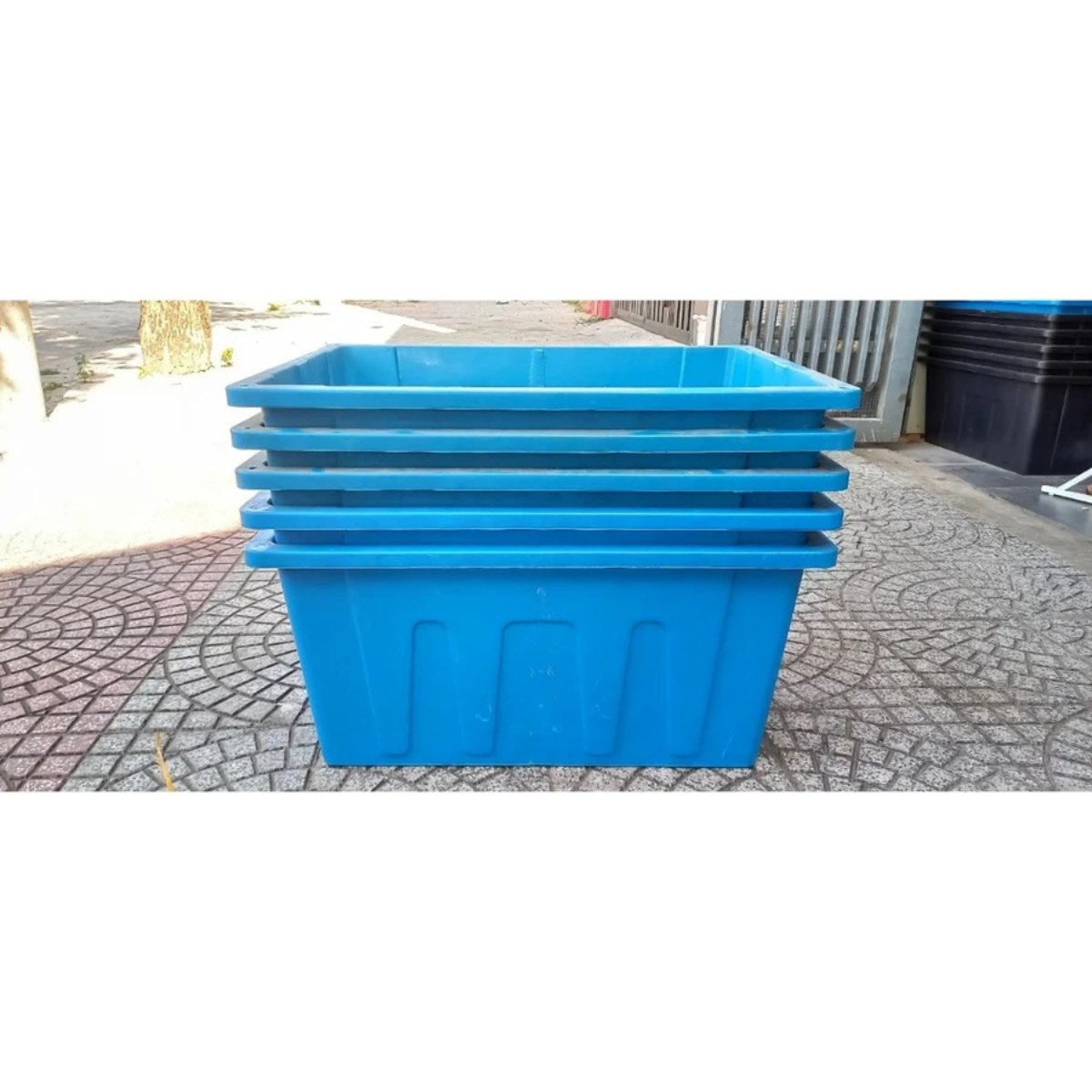 Chậu Aquaponics 45L chậu nhựa cứng trồng rau củ quả tại nhà – Không logo 3