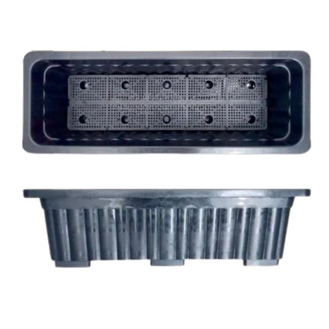 Chậu dài trồng hoa lan can HD 63x22x19cm – Nhựa cao cấp, đẹp thẩm mỹ 2