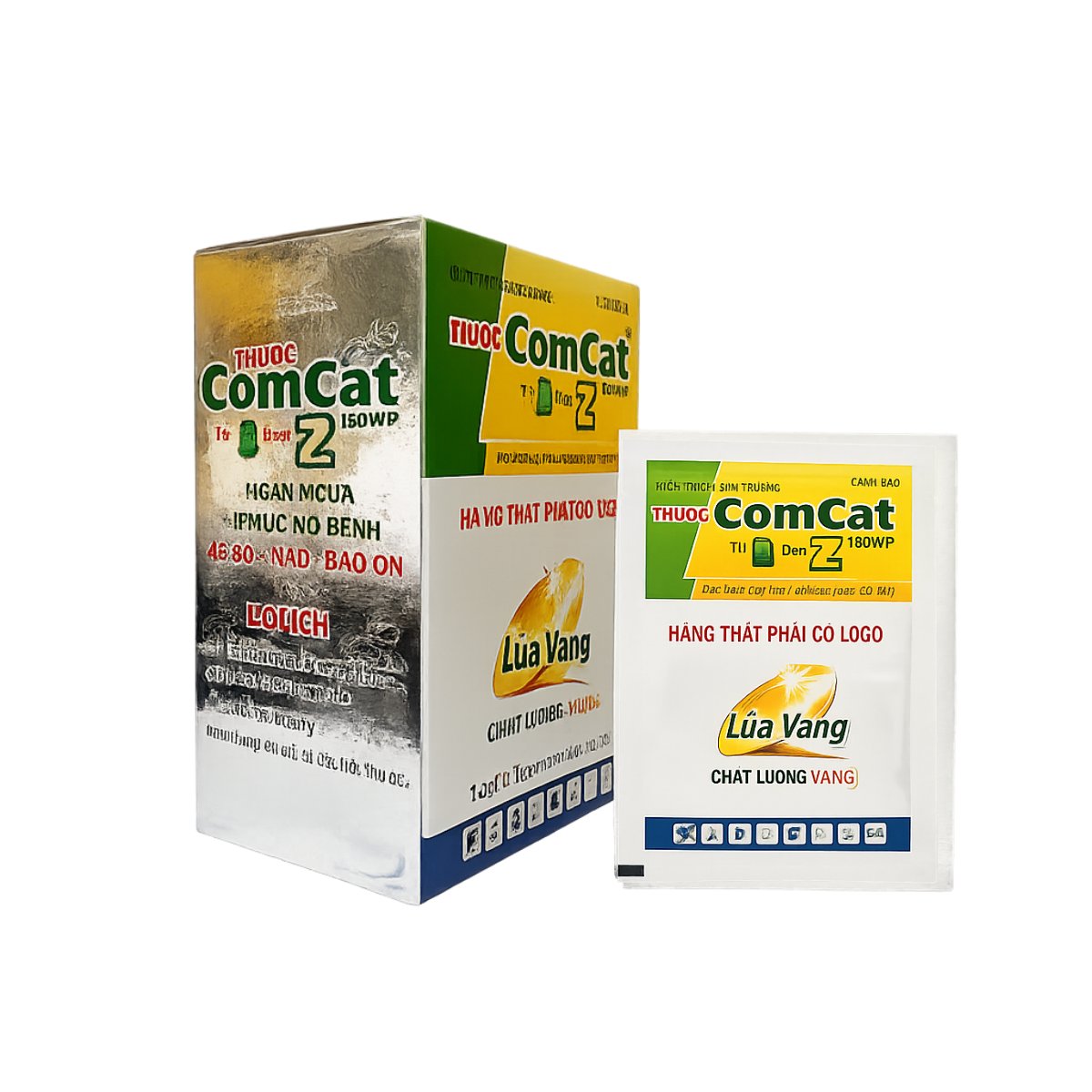 Comcat Lúa Vàng 150WP (7.55g) – Tăng đề kháng cây trồng, ức chế vàng lùn, lùn lá 3