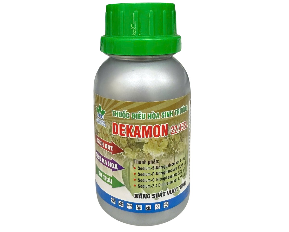 Chất điều hòa sinh trưởng DEKAMON 22.43SL kích đọt, siêu ra hoa, to trái – Chai 100ml 2