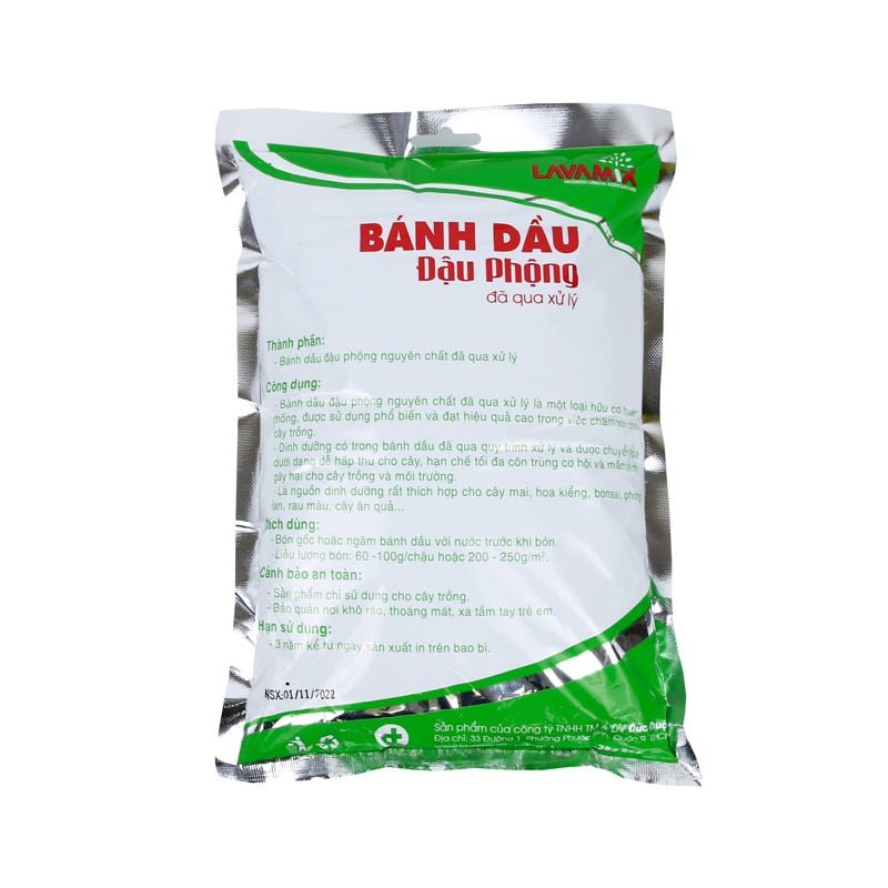 Bánh dầu đậu phộng LAVAMIX dạng bột đã qua xử lý – Gói 1kg 3