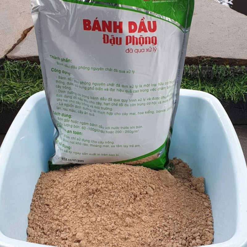 Bánh dầu đậu phộng LAVAMIX dạng bột đã qua xử lý – Gói 1kg 2