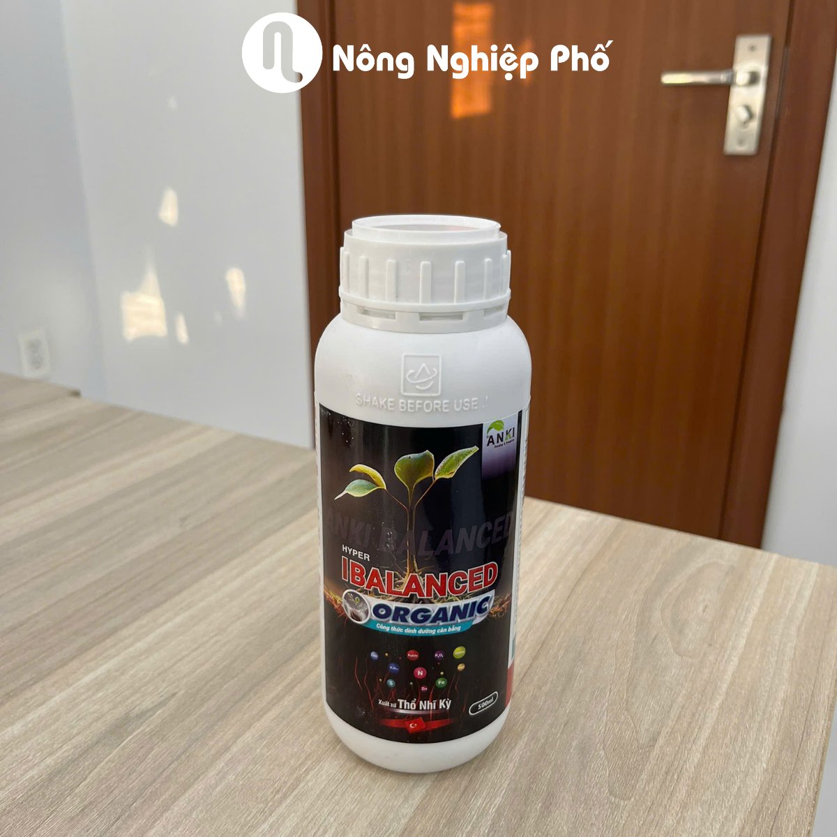 Phân Bón Hữu Cơ ANKI BALANCED (Hyper IBalanced Hữu Cơ) Cung cấp chất hữu cơ hàm lượng cao, kích thích bộ rễ phát triển khỏe mạnh. – Chai 500ml 2