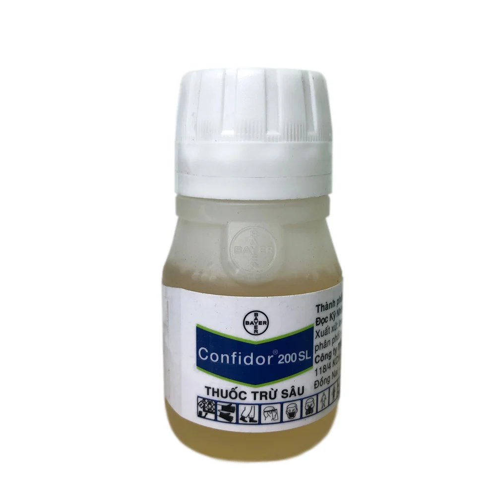 Thuốc trừ sâu confidor 200SL – Phòng trừ rệp sáp, rầy, bọ trĩ trên cây trồng