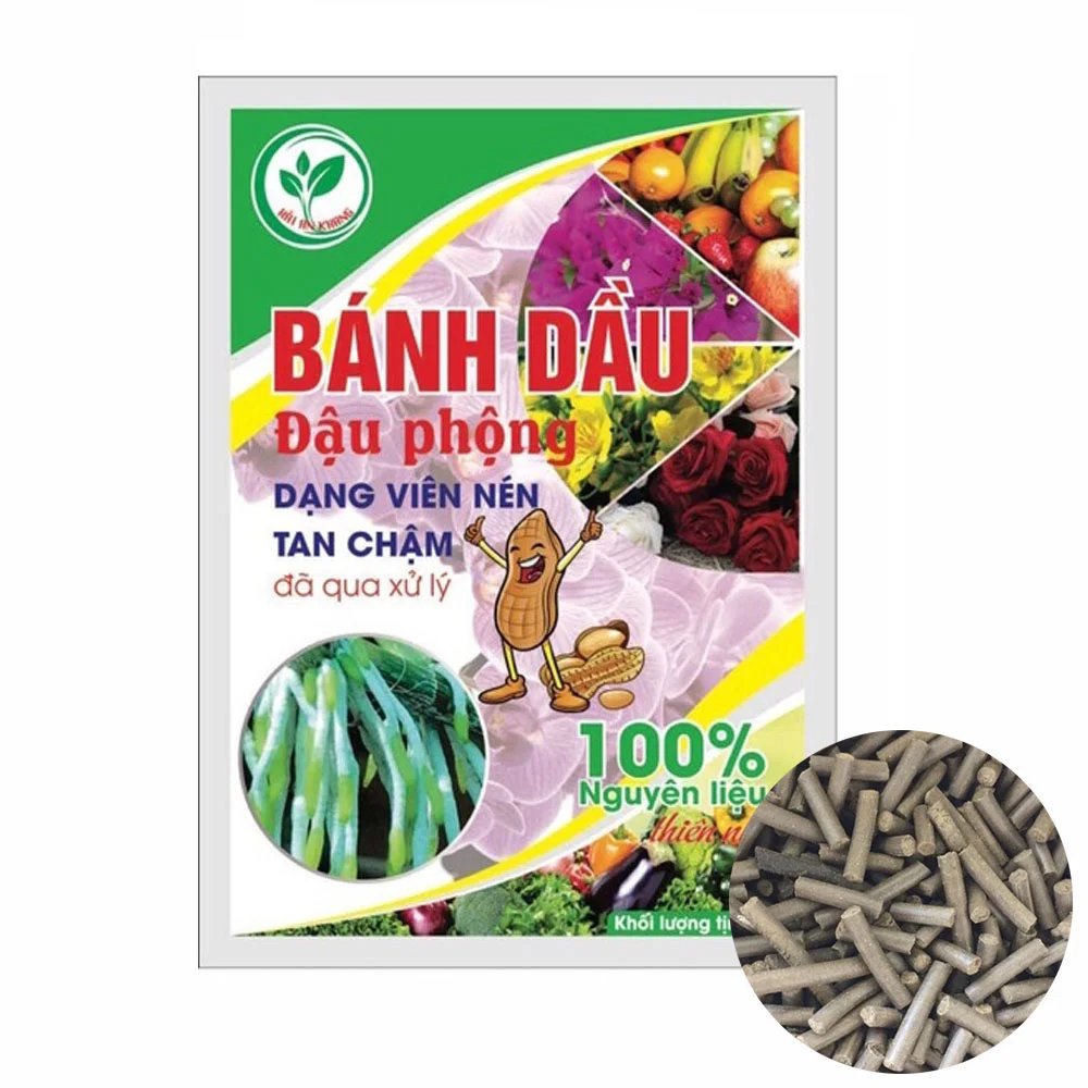 Bánh dầu đậu phộng dạng viên nén tan chậm 2