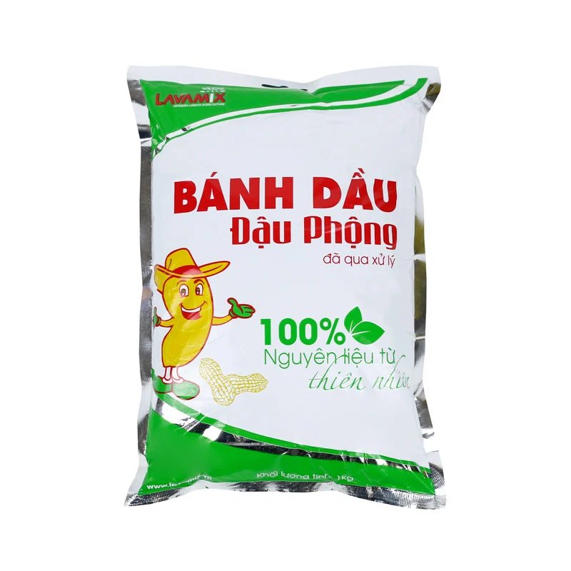 Bánh dầu đậu phộng LAVAMIX dạng bột đã qua xử lý 2
