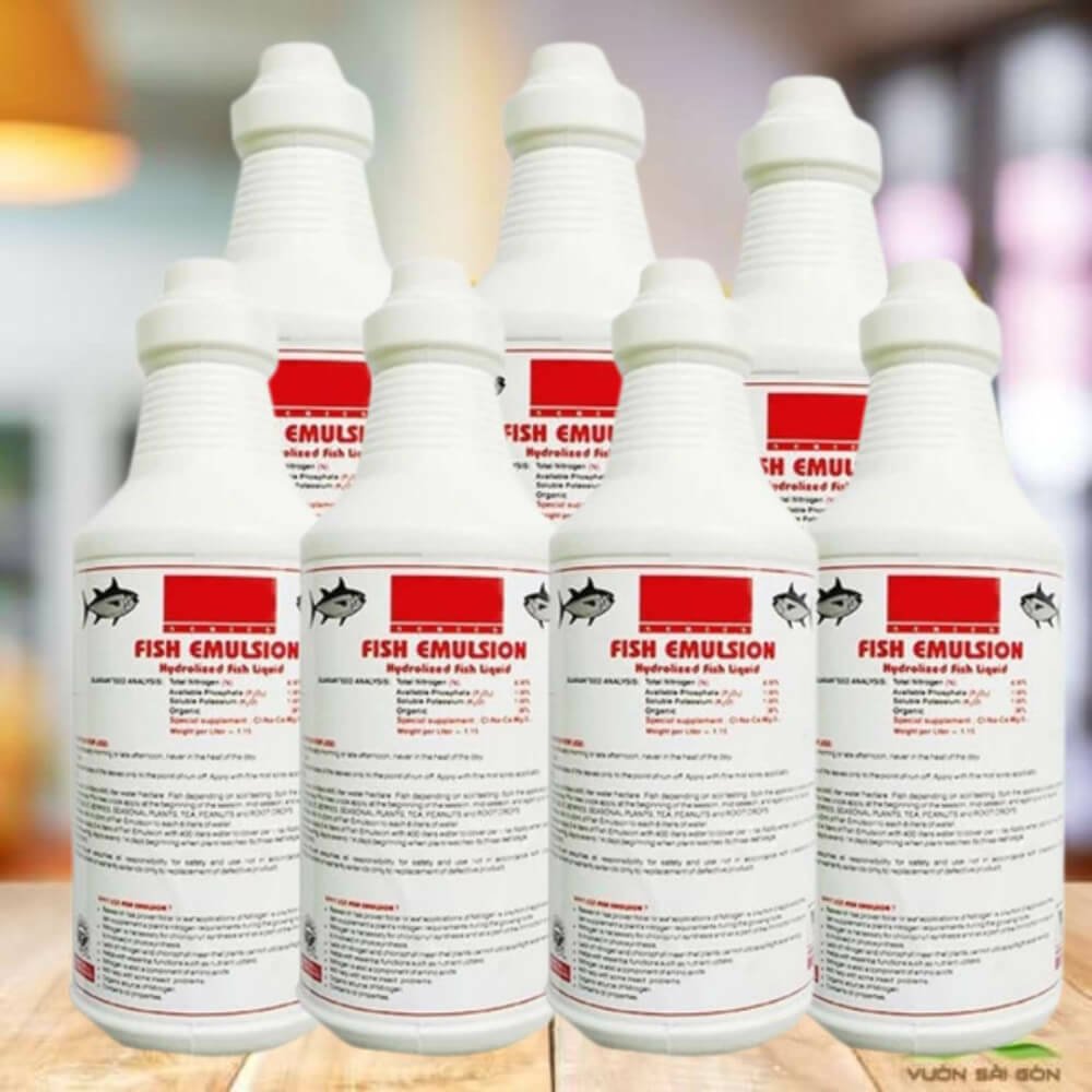 Đạm cá Fish Emulsion (dạng cô đặc) 3