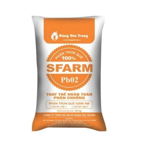 Phân trùn quế giảm ẩm SFARM PB02 – Bao 40kg 2