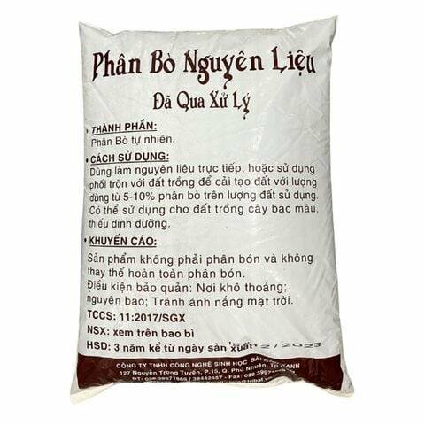 Phân hữu cơ TRIBAT (10dm3)- Phân bò đã qua xử lý 3