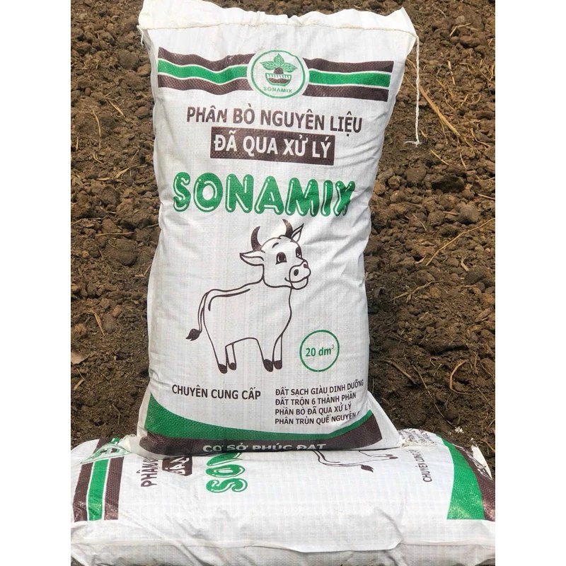 Phân bò đã qua xử lý Sonamix 20dm3/ 5kg