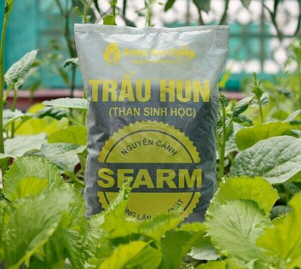 Trấu hun SFARM-5m3-20dm3-50dm3