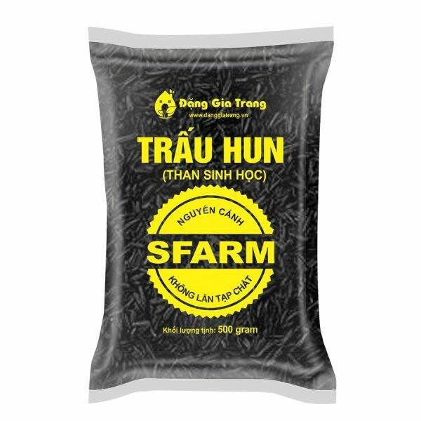 Trấu hun SFARM-5m3-20dm3-50dm3 2