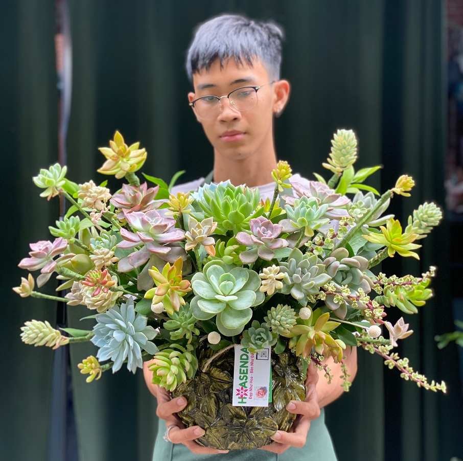 Mẫu Hoa Sen Đá Cao Cấp - Quà Tặng Kỷ Niệm Thành Lập Công Ty 2