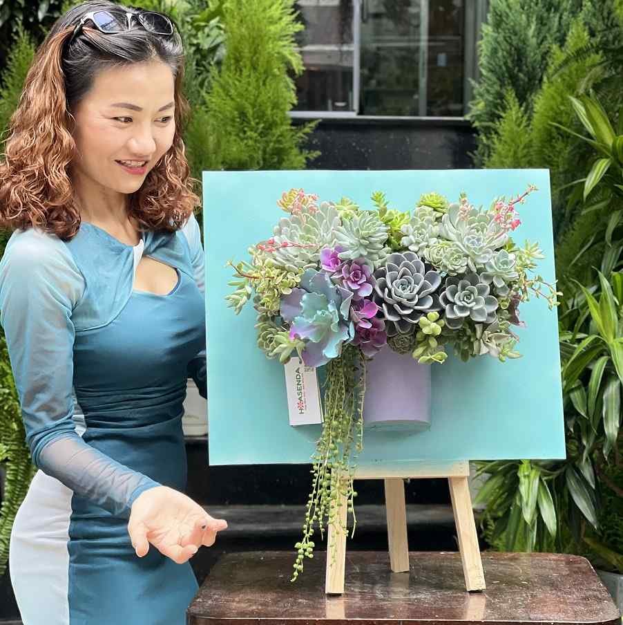 Lựa Chọn Set Quà Khai Trương Từ Tranh Sen Đá 3D Độc Đáo Khác Biệt 2