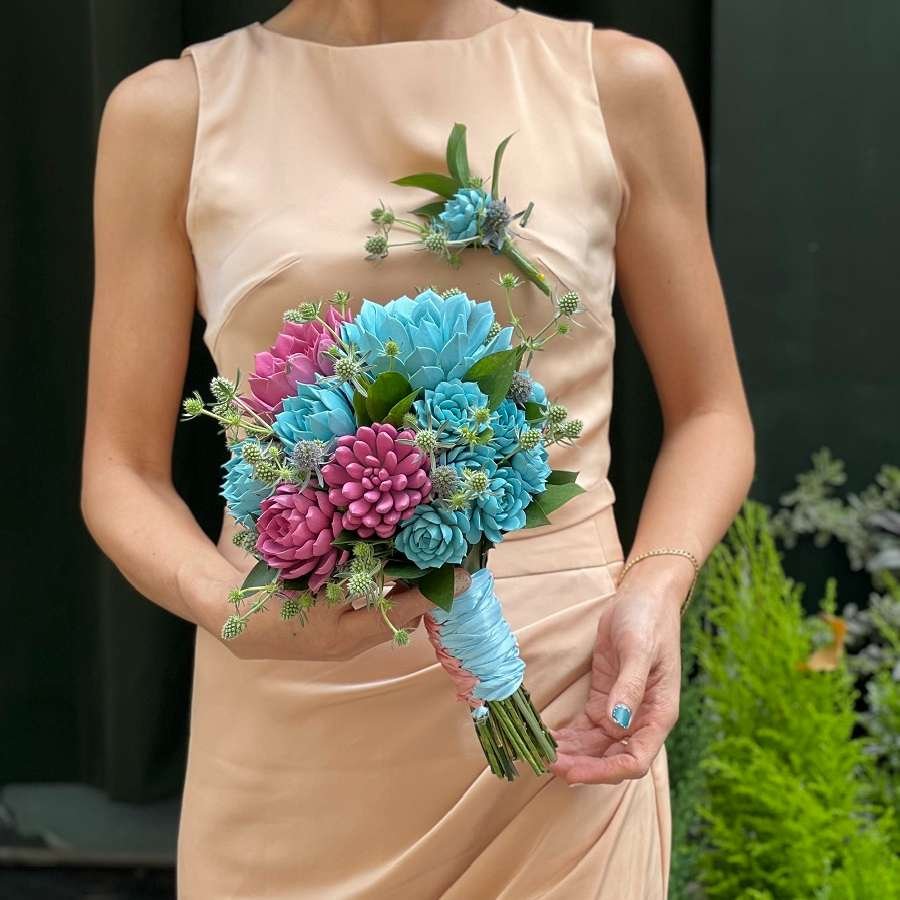 Mẫu Hoa Cưới Sen Đá Đẹp-Độc-Lạ-Tươi Cả Tháng