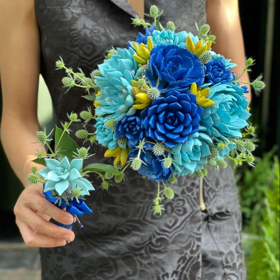Hoa Đám Cưới Sen Đá Xanh Dương Có Ưu Điểm Gì? 2