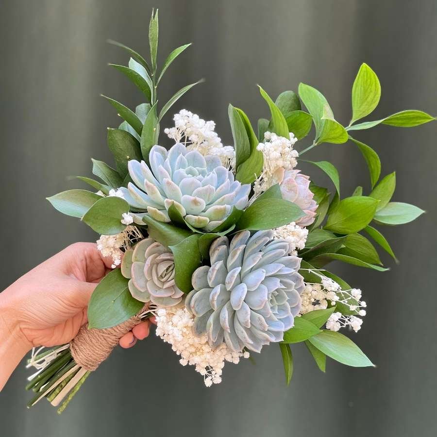 Hoa Cô Dâu Sen Đá Đẹp Đơn Giản Size Nhỏ 2