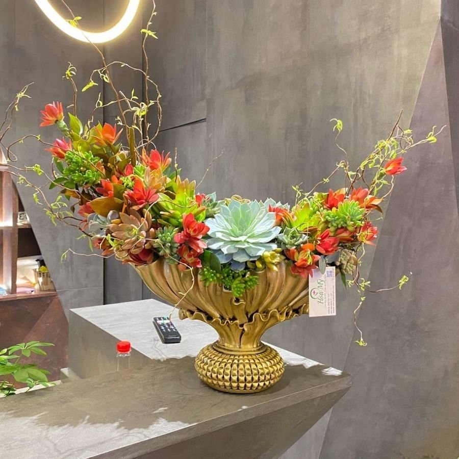 Hoa Hồng Tặng Sinh Nhật Từ Sen Đá, Món Quà Của Tạo Hóa