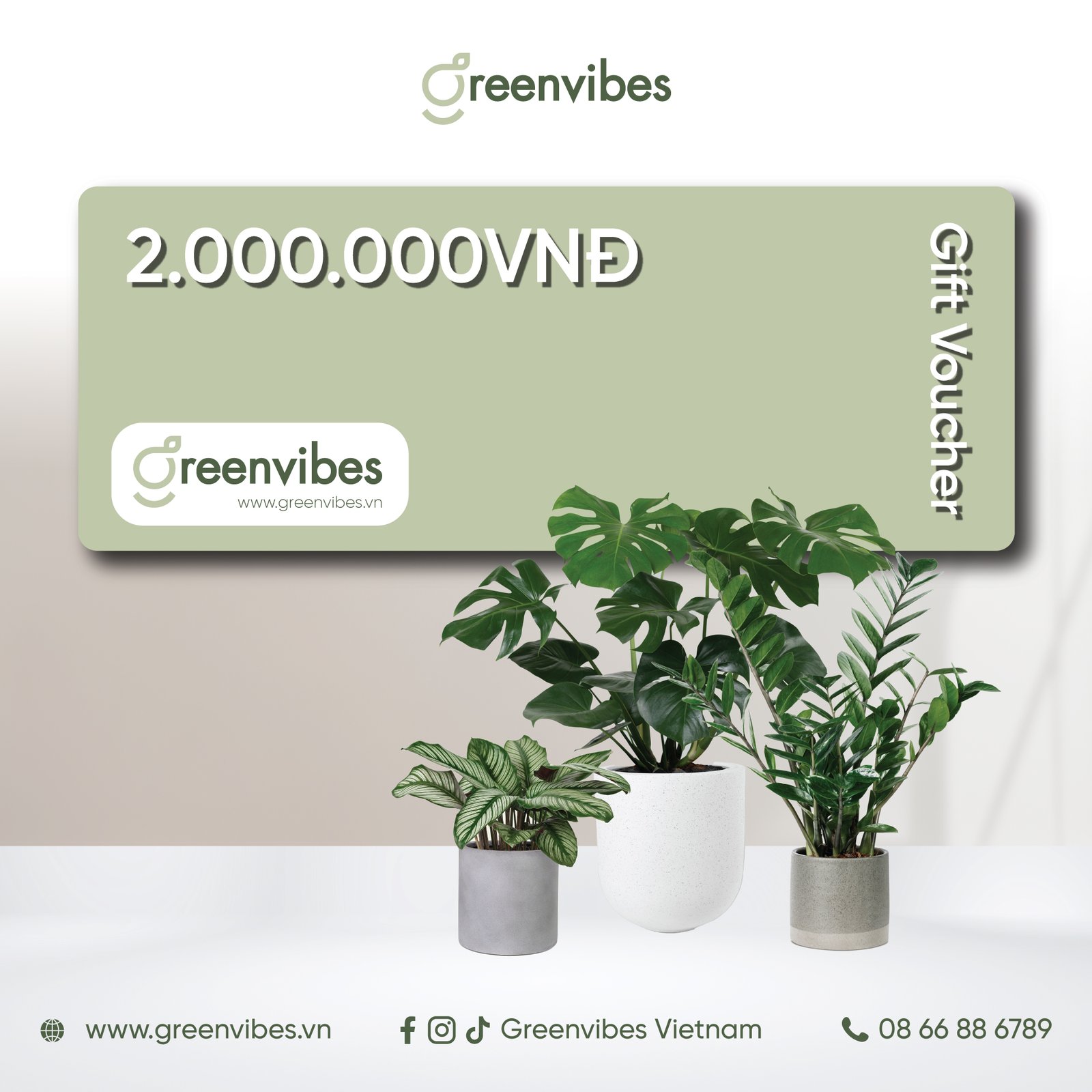 Gift Voucher 2000k Greenvibes