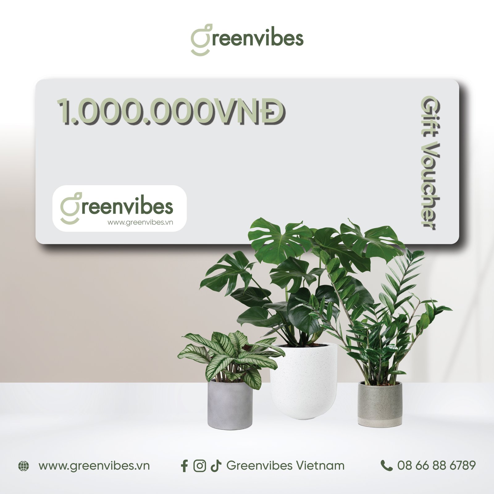 Gift Voucher 1000k Greenvibes