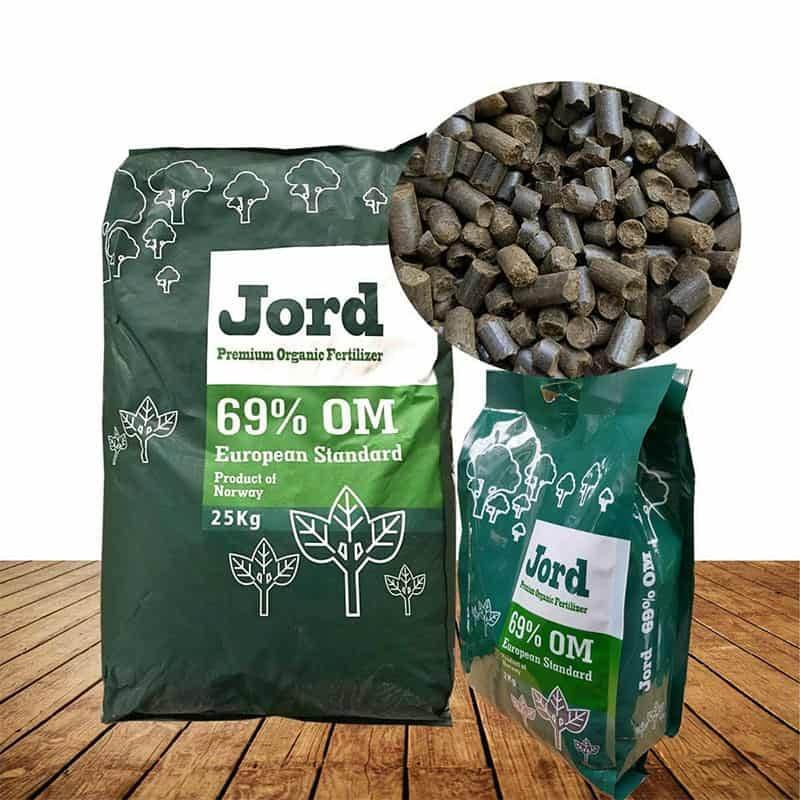Phân cá hồi Nauy Jord hữu cơ Savia 69%OM  (2kg túi lẻ chiết)