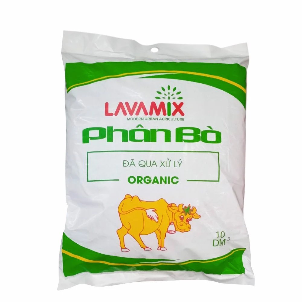Phân bò hữu cơ đã qua xử lý 10DM3