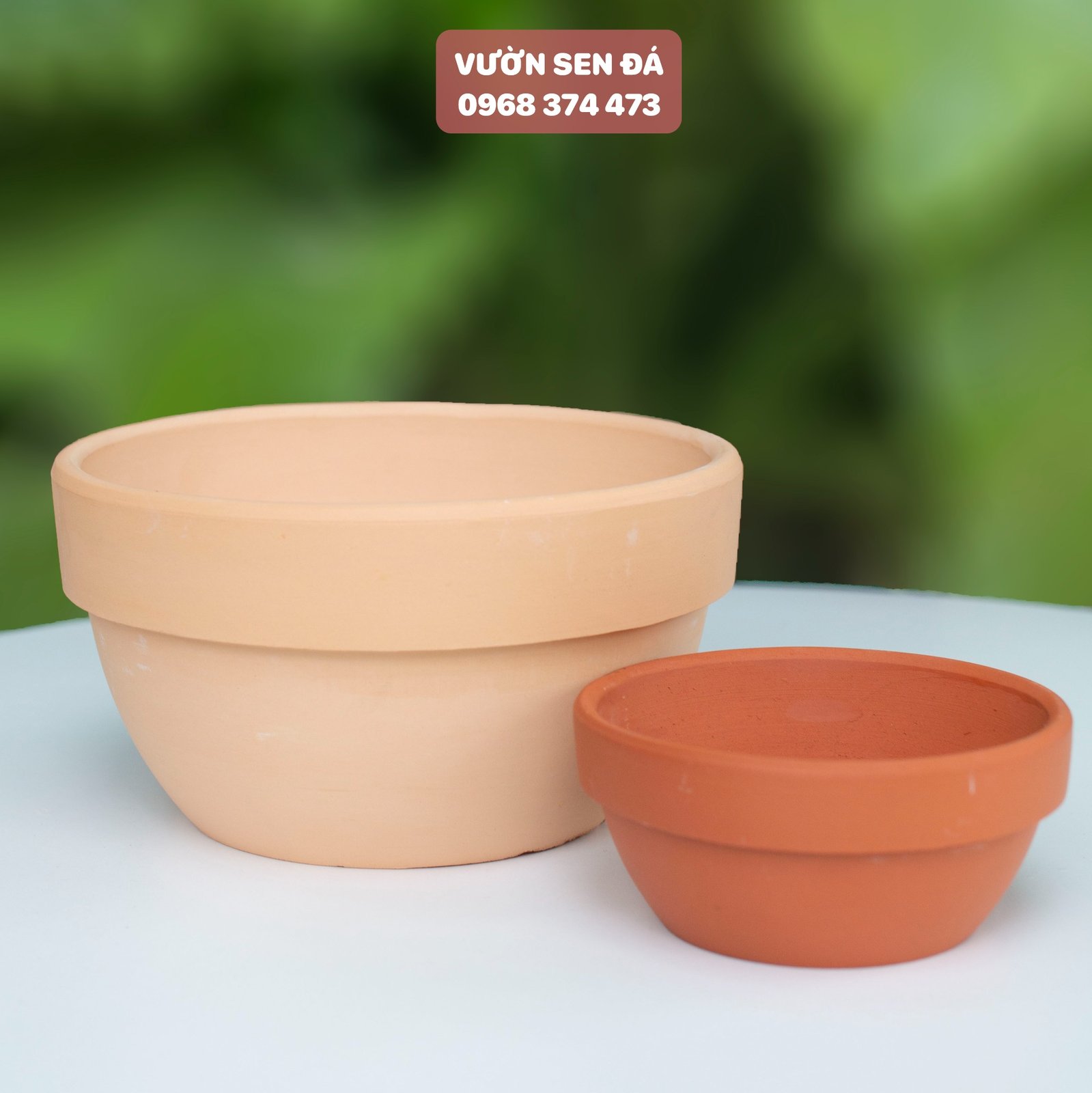 Chậu đất nung hình bầu - Chậu trồng sen đá