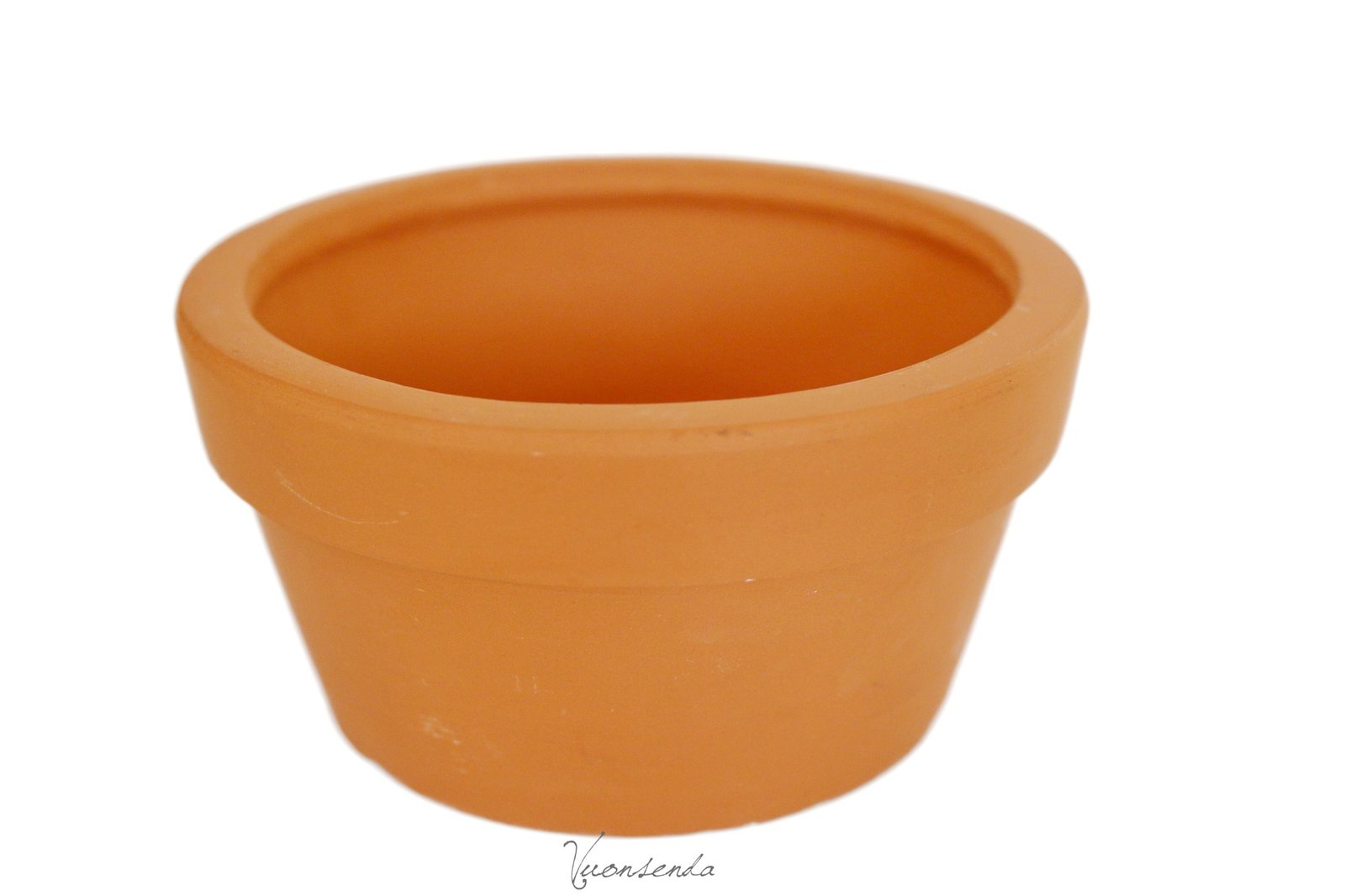 Chậu đất nung đỏ 17x9cm 2