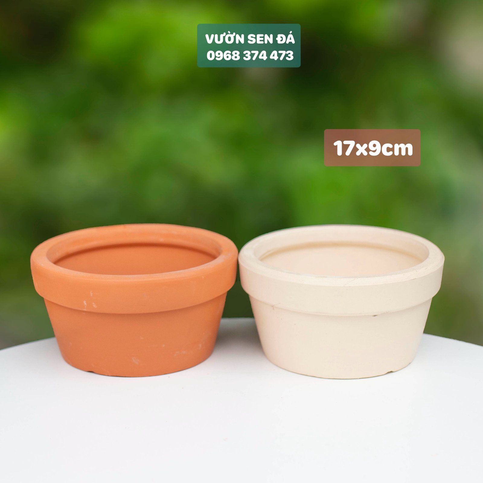Chậu đất nung 17x9cm