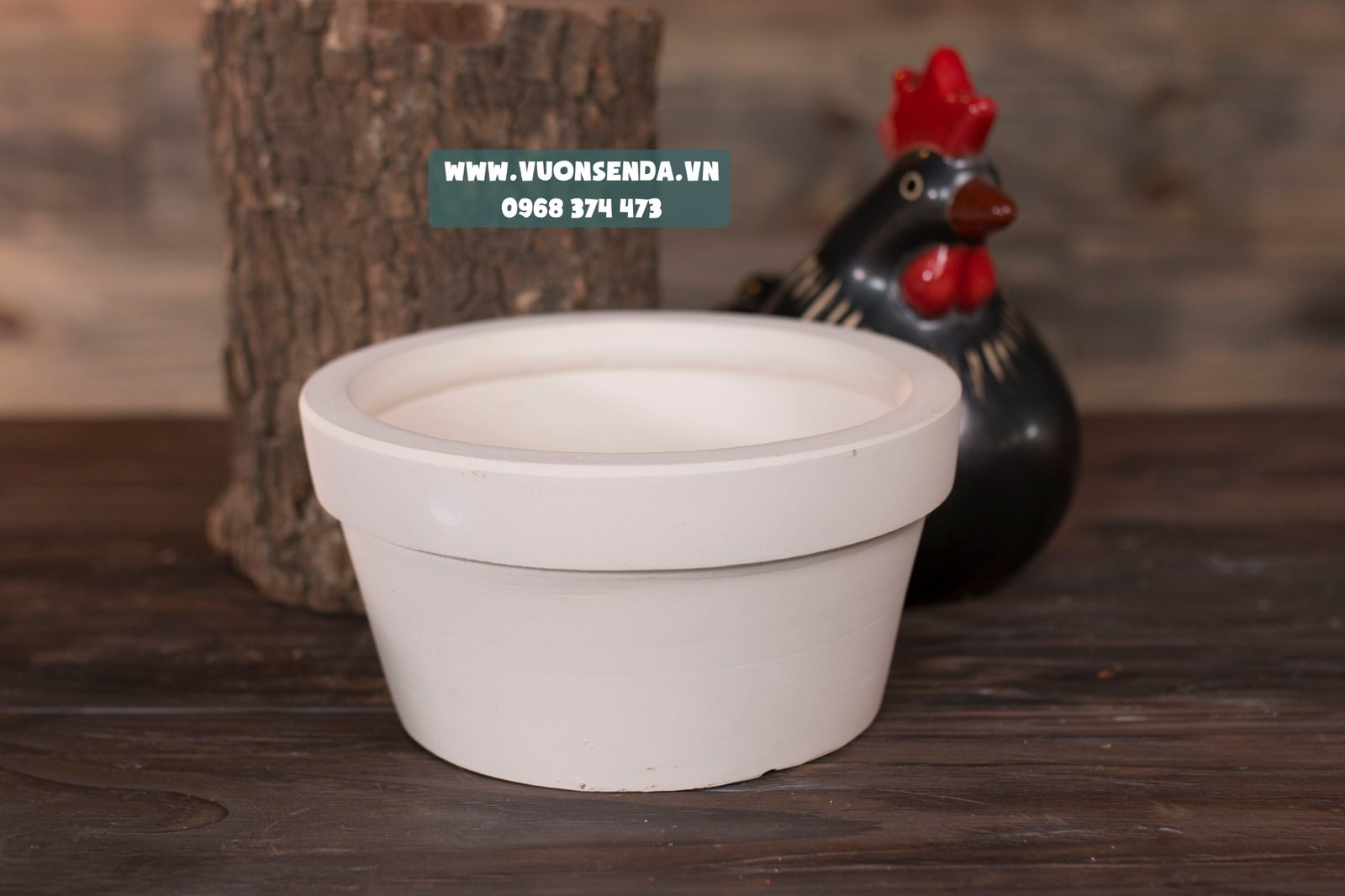 Chậu đất nung 17x9cm 3