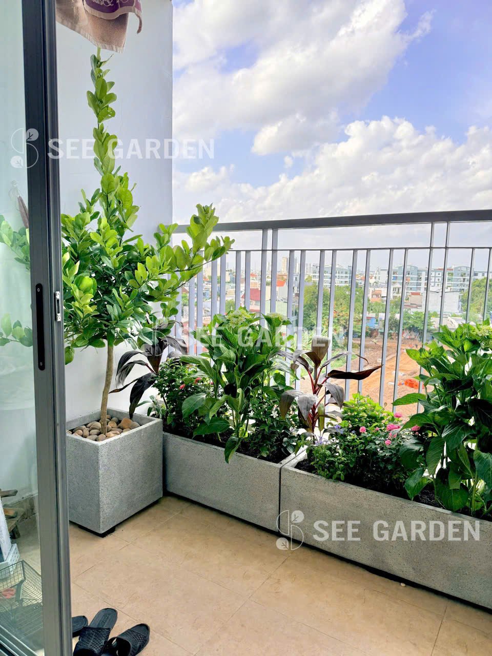 [Balcony] Phù hợp ban công hướng đông, trồng hoa, diện tích 4m2 3