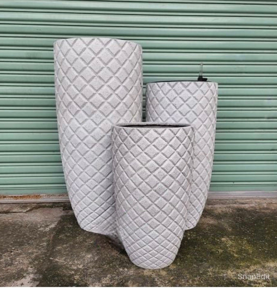 Chậu Composite Siêu Nhẹ Size Trung D38xH85 2