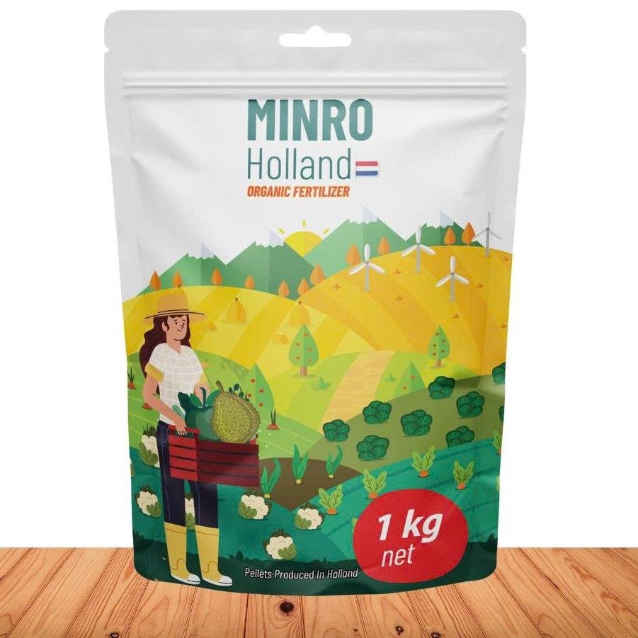 PHÂN BÓN HỮU CƠ MINRO HOLAND GÓI 1KG