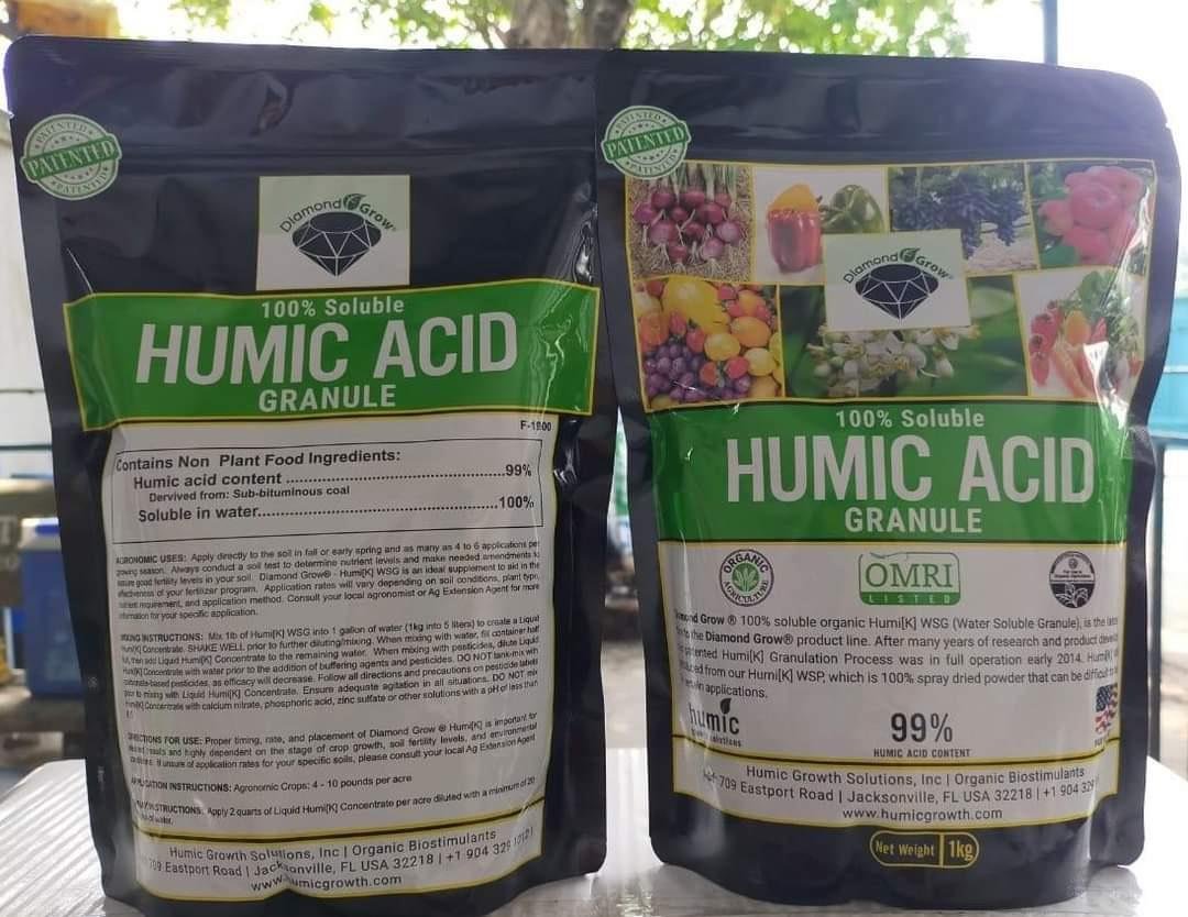 Phân bón sinh học  Humic Acid  gói 1kg 3