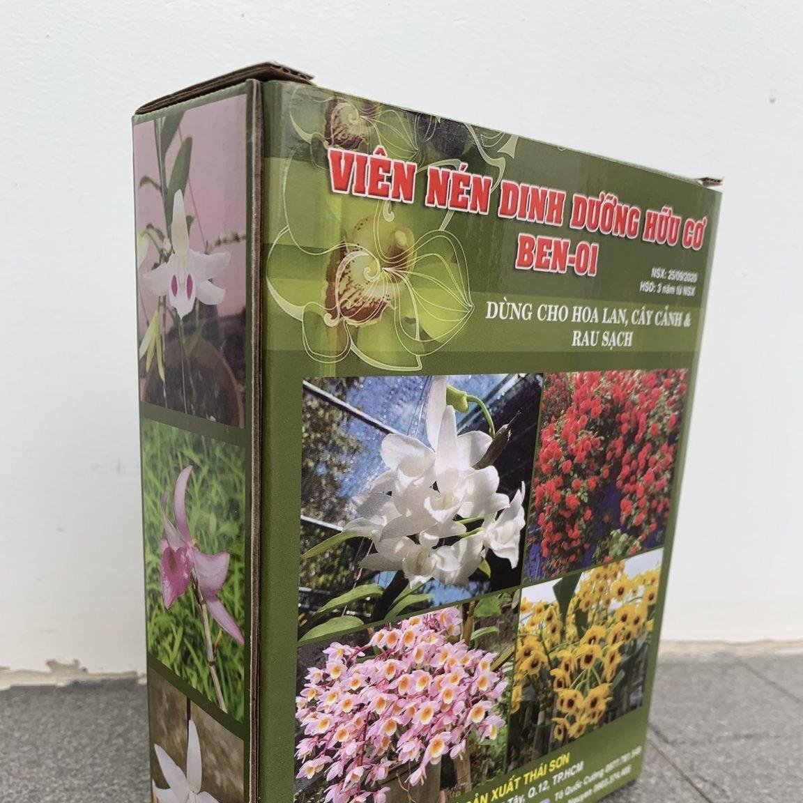 Phân bón viên nén Ben 01 hộp 1kg