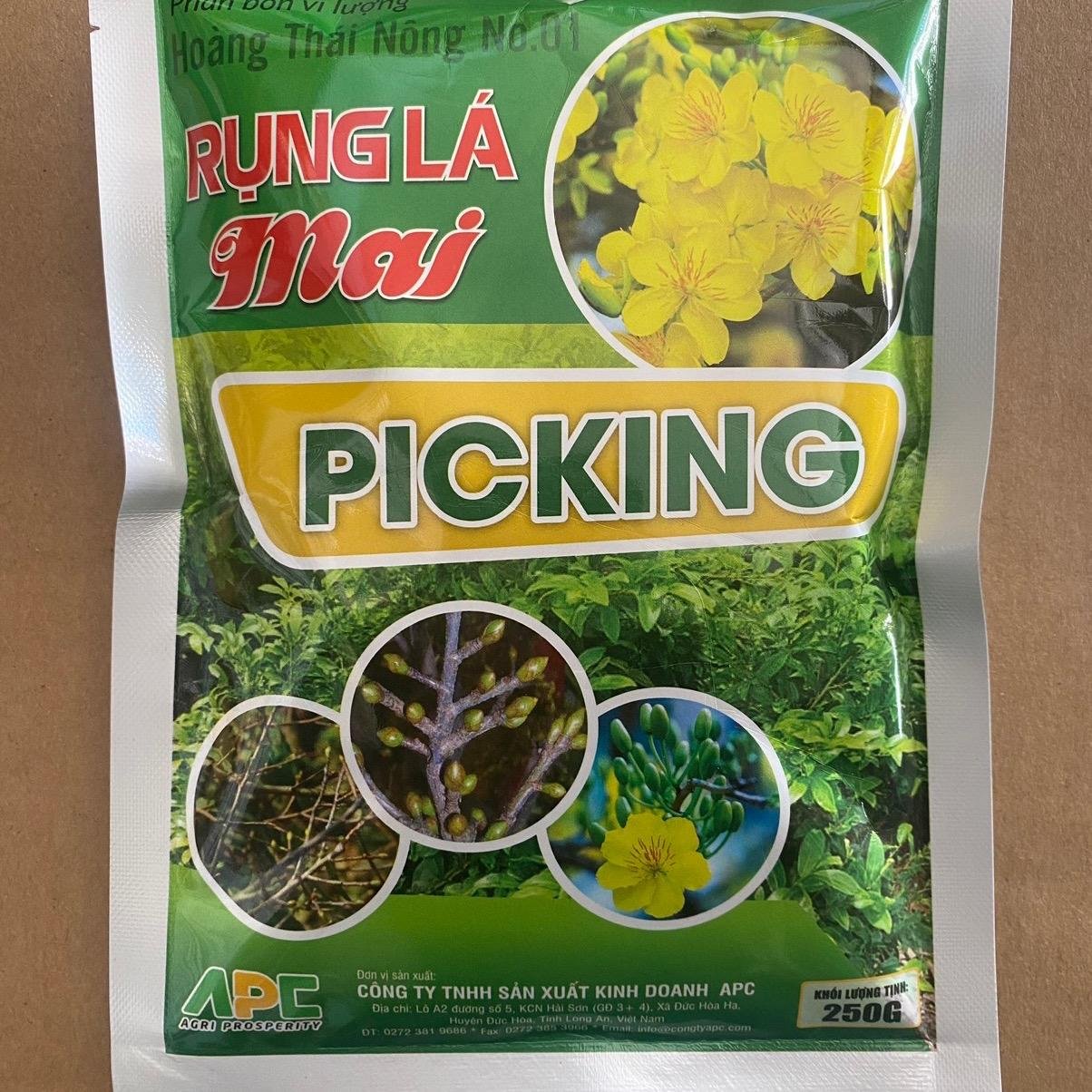 Phân bón rụng lá mai 250gam 3