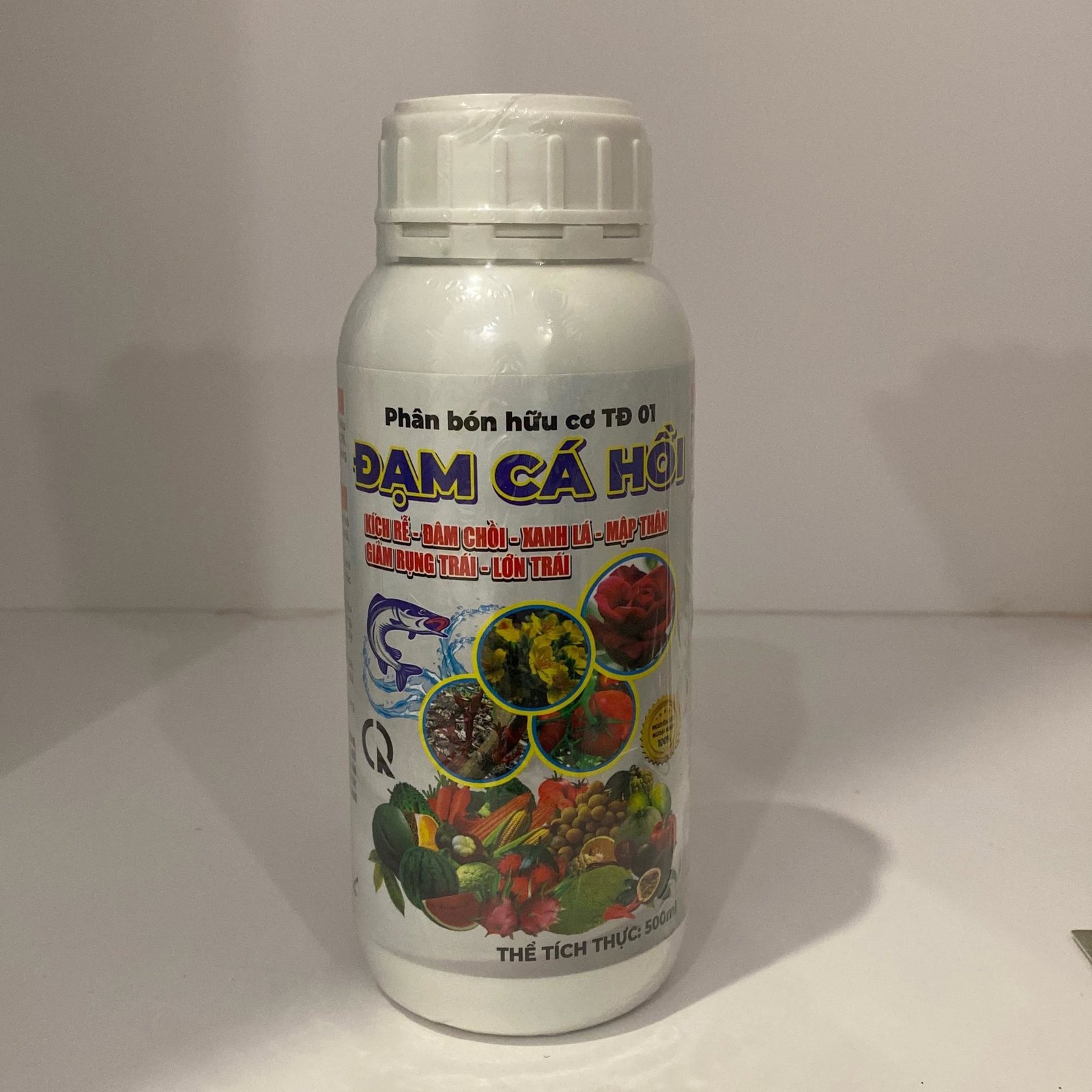 Phân bón hữu cơ Đạm Cá Hồi giúp phục hồi cây xanh lá mập thân 3