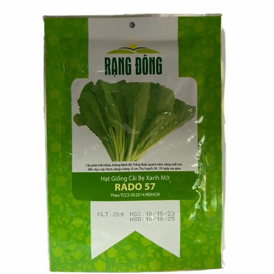 Hạt giống cải bẹ xanh gói 20gram